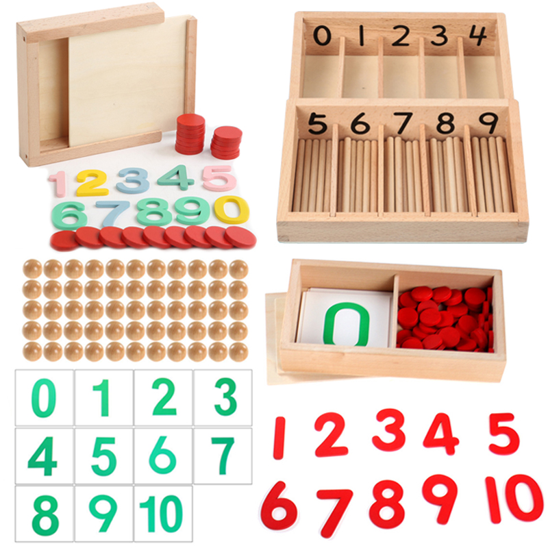 Kids Education Number - Teldoos Wiskunde Montessori Speelgoed Voor Kinderen