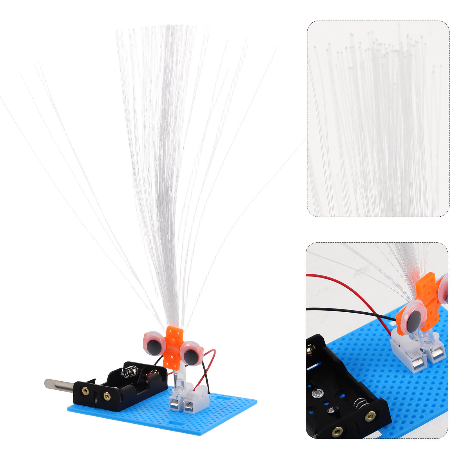 Kids Education Activities - 1 set doe-het-zelf glasvezellicht wetenschapsset voor