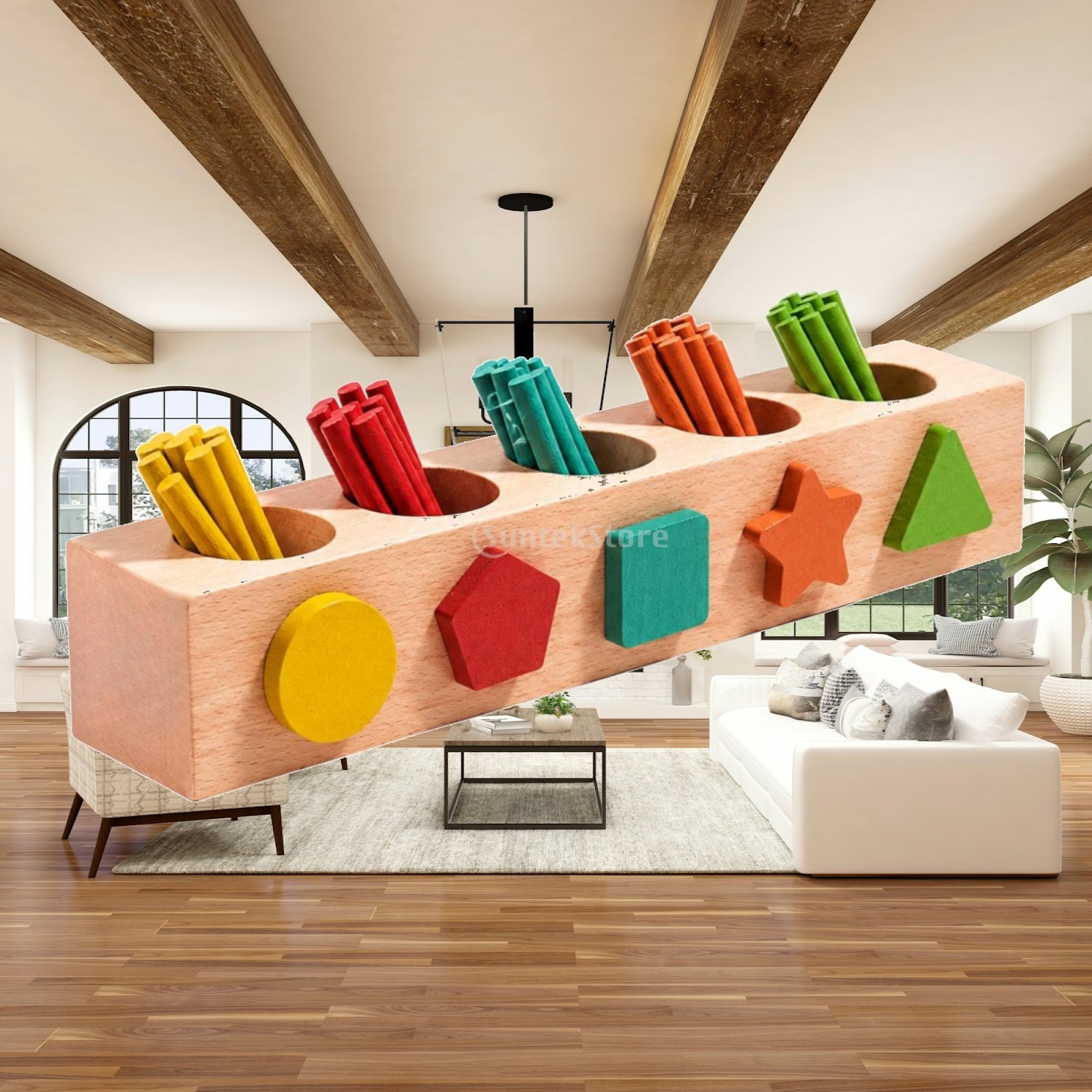 Houten leerzaam speelgoed voor - Kids Education Number recensie en prijs