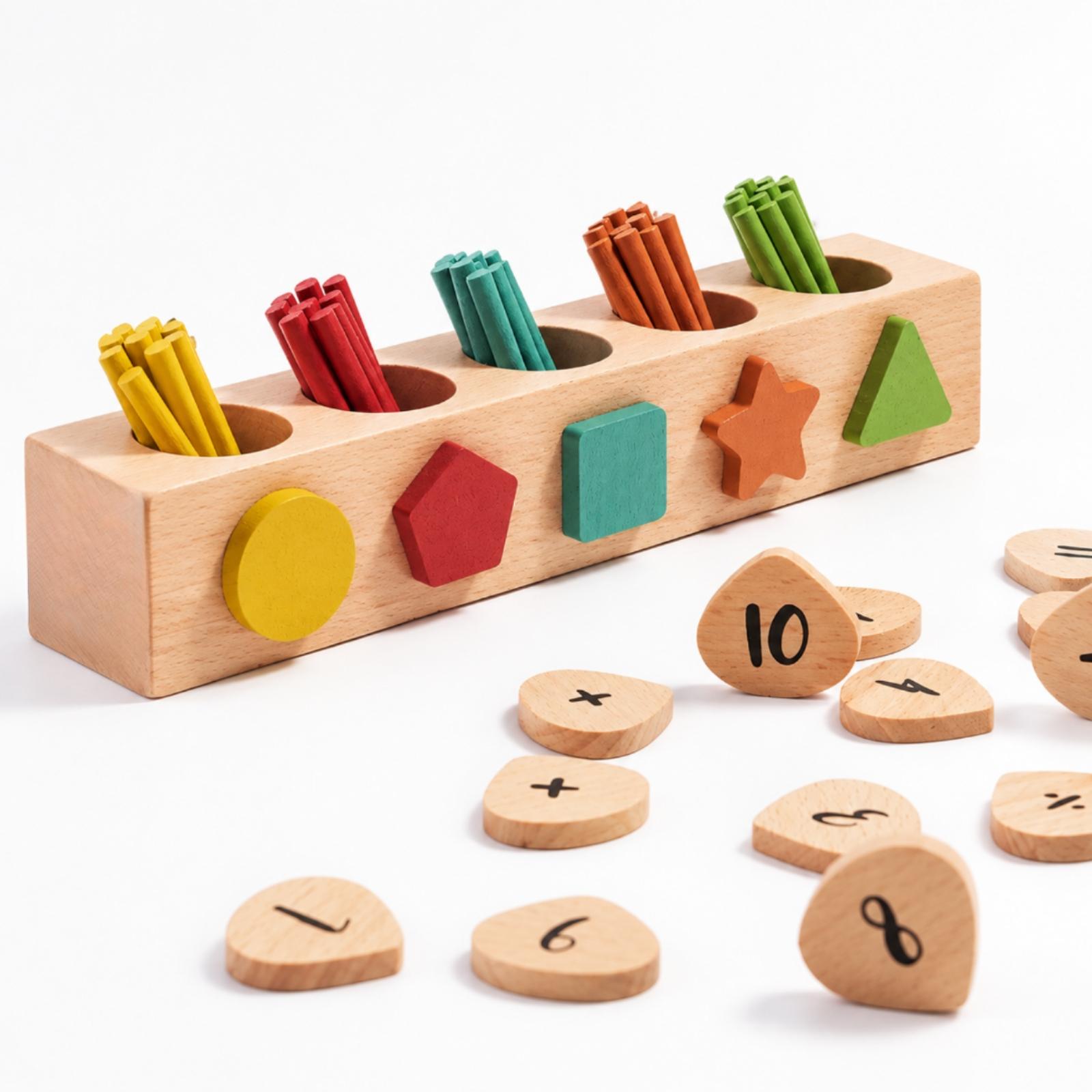 Houten leerzaam speelgoed voor - Kids Education Number recensie en prijs