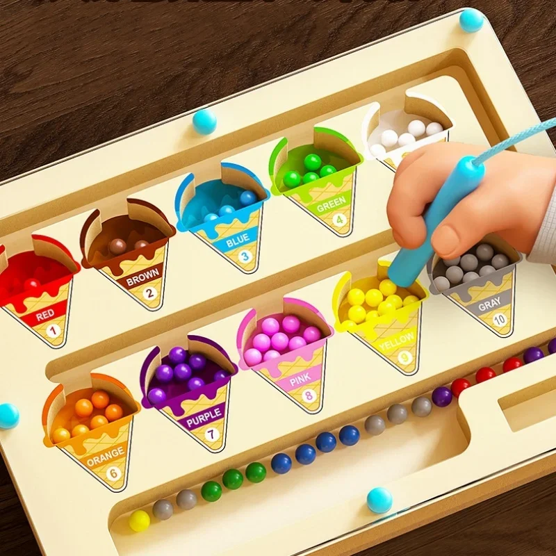 IJs magnetische kleur en numme - Kids Education Number recensie en prijs