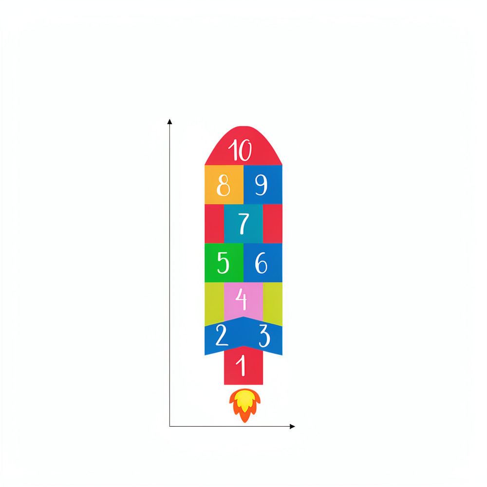 Creatieve raket-hopschok-muurs - Kids Education Activities recensie en prijs