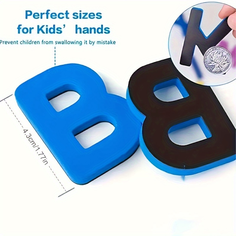 Rode en blauwe Engelse letter  - Kids Education Number recensie en prijs