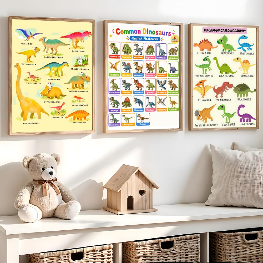 Poster met een overzicht van d - Kids Education Name recensie en prijs