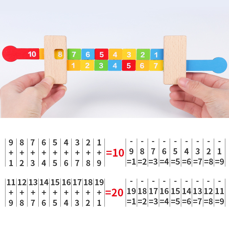 Kinderen Houten Wiskunde Reken - Kids Education Number recensie en prijs